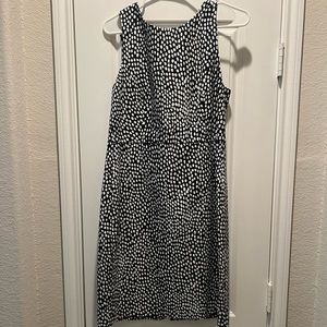 Navy and white JCrew dress. Great condition.